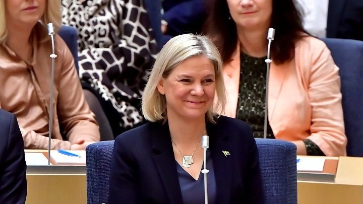 Μαγκταλένα Άντερσον: Το κοινοβούλιο την εξέλεξε και πάλι πρωθυπουργό στην Σουηδία