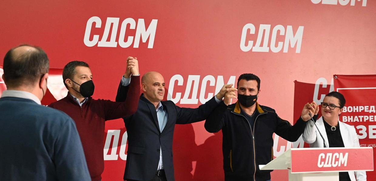 O εκλεκτός του Ζάεφ Ντιμίταρ Κοβάτσεφσκι, νέος ηγέτης των Σοσιαλδημοκρατών στη Βόρεια Μακεδονία
