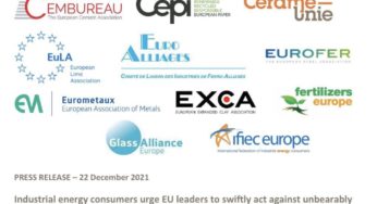 Δραματική έκκληση Βιομηχανικών Ενώσεων προς την ΕΕ για «ενεργειακή παρέμβαση»