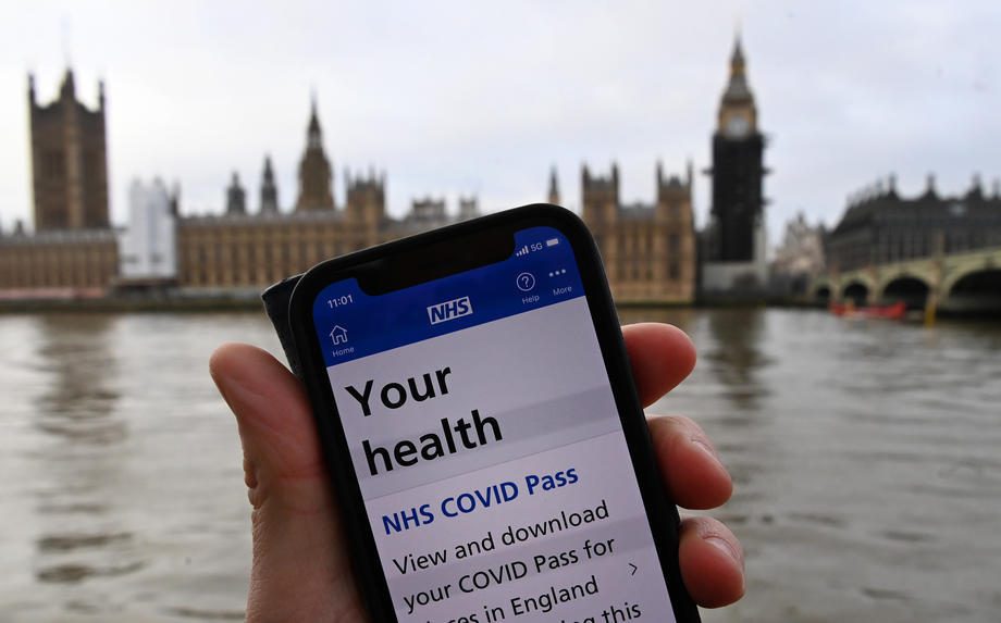 UK Parliament set to vote on new Covid-19 measures including Covid passports