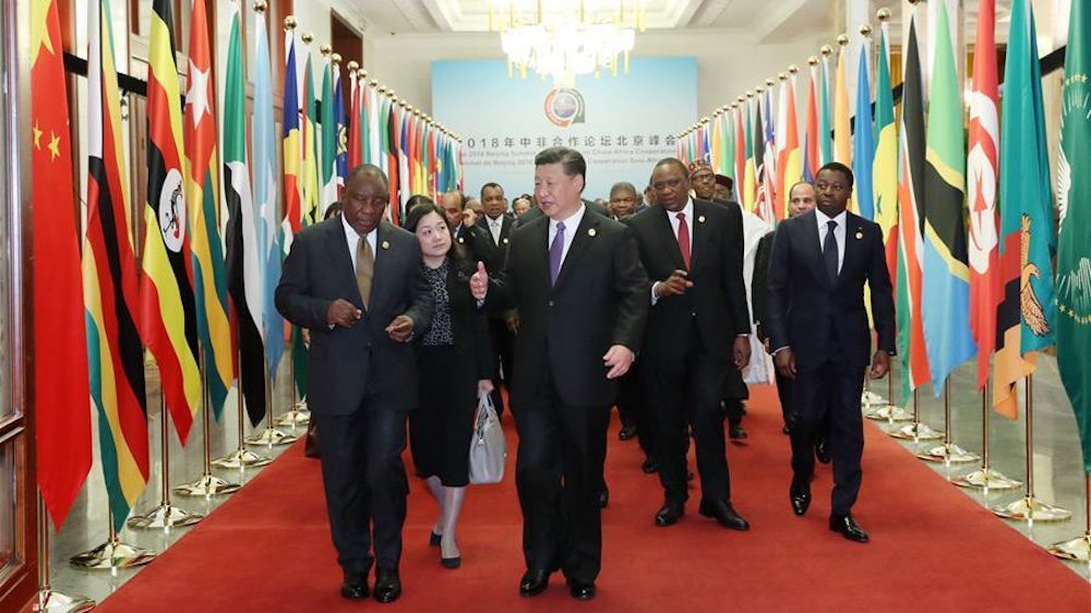 Στιγμιότυπο από το προηγούμενο Φόρουμ Κίνας Αφρικής, που είχε οργανωθεί το 2018 στο Πεκίνο.