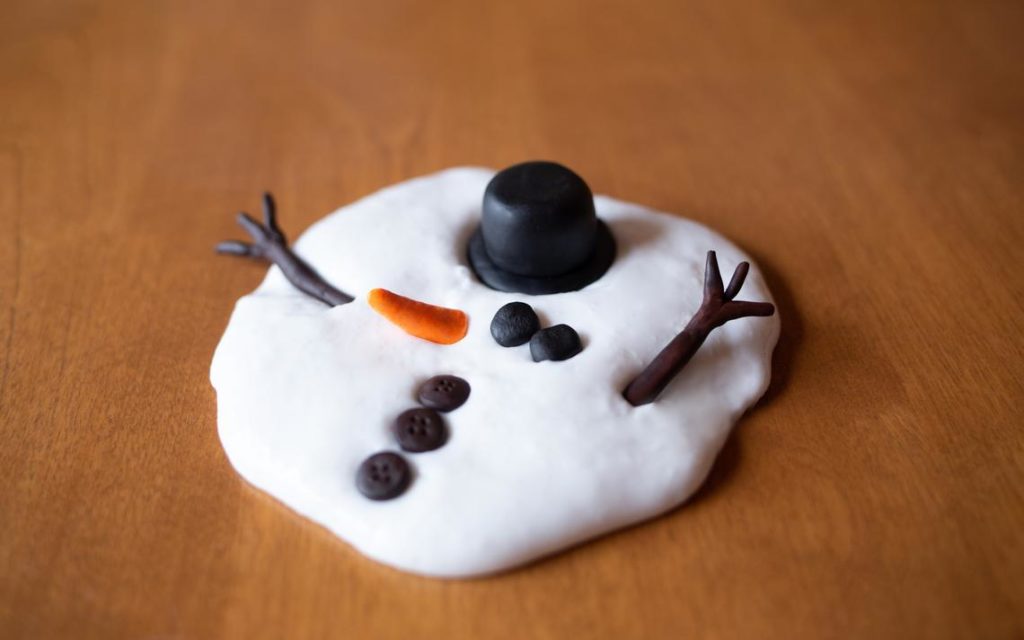 melting snowman