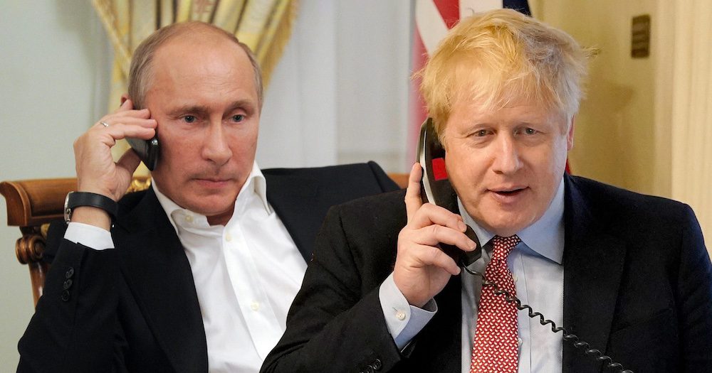 Τζόνσον και Πούτιν τηλεφωνήθηκαν και μίλησαν για αποκλιμάκωση