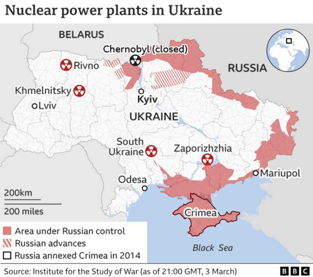 Πόλεμος στην Ουκρανία: Εκρήξεις στον πυρηνικό σταθμό της Ζαπορίζια