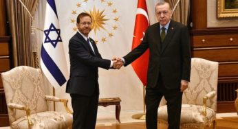 Ερντογάν-Χέρτζογκ είδαν ένα «σημείο καμπής» στις σχέσεις Τουρκίας-Ισραήλ