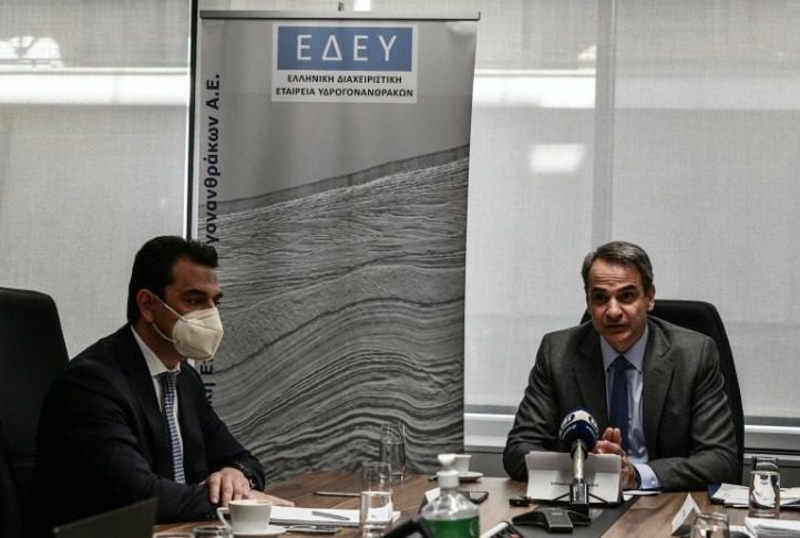 Επανεκκίνηση ερευνών για φυσικό αέριο σε Κρήτη και Ιόνιο, σήμανε ο πρωθυπουργός