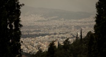 Αφρικανική σκόνη, τοπικές βροχές και πτώση της θερμοκρασίας