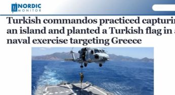 Πρόβα απόβασης τουρκικών ειδικών δυνάμεων σε ελληνικό νησί – Άσκηση στο πλαίσιο της «Γαλάζιας Πατρίδας»