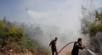 Σε εξέλιξη πυρκαγιά στο Σχηματάρι