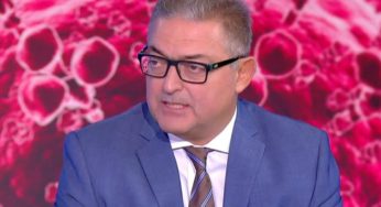 Βασιλακόπουλος: «Όσοι είναι με 3 δόσεις εμβολίου έχουν 4πλάσια πιθανότητα να πεθάνουν από όσους είναι με 4»