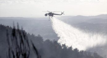 Μεγάλη φωτιά στη Νέα Πέραμο – Ισχυρές πυροσβεστικές δυνάμεις στην περιοχή