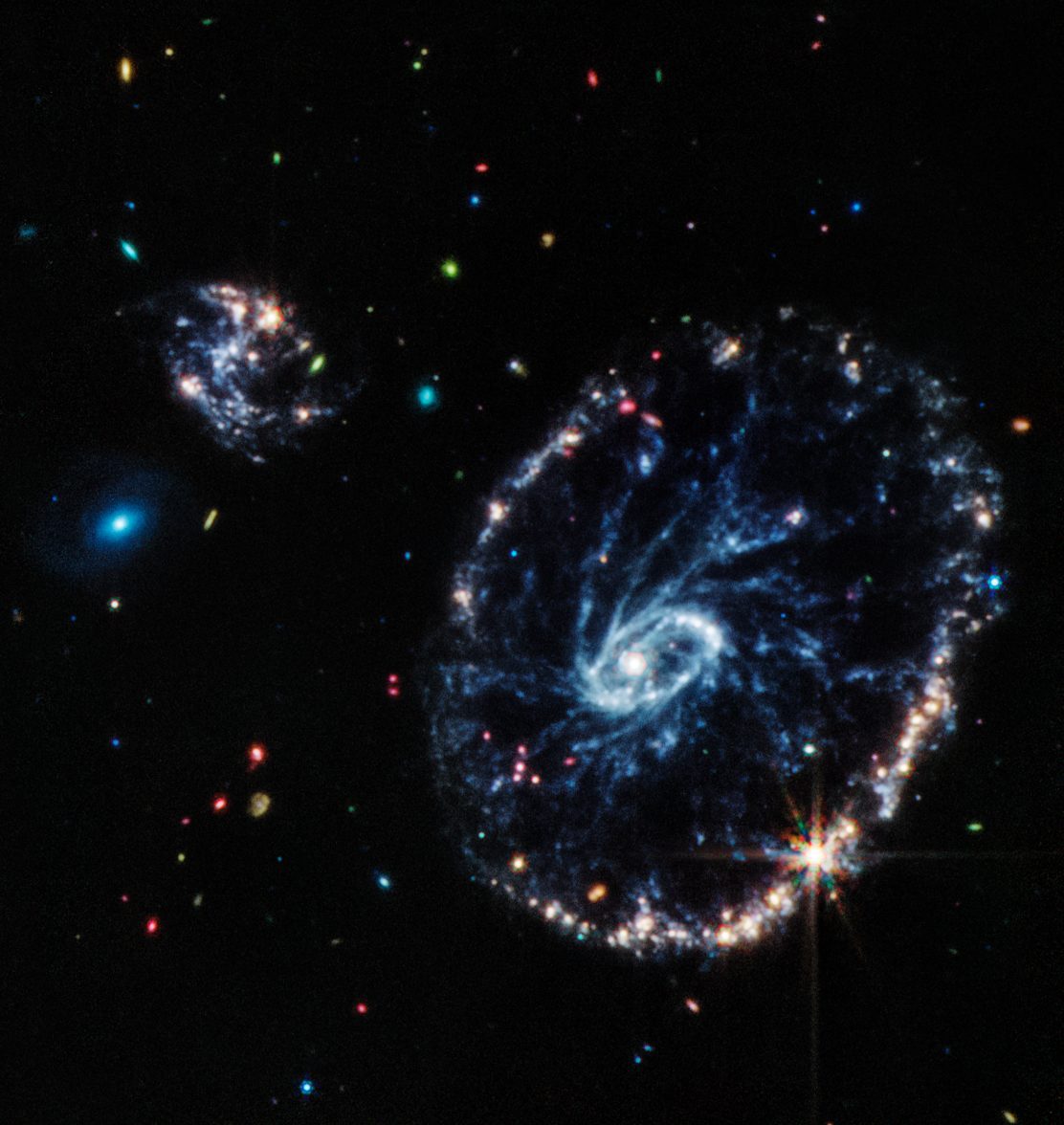 Το τηλεσκόπιο James Webb καταγράφει τον γαλαξία Cartwheel – Μοναδική εικόνα