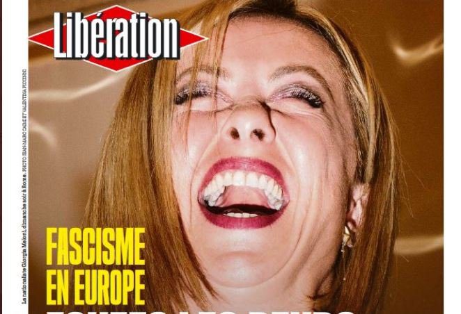 Το πρωτοσέλιδο της Liberation «τσακίζει κόκκαλα»: «Φασισμός στην Ευρώπη – Όλοι οι φόβοι οδηγούν στη Ρώμη»