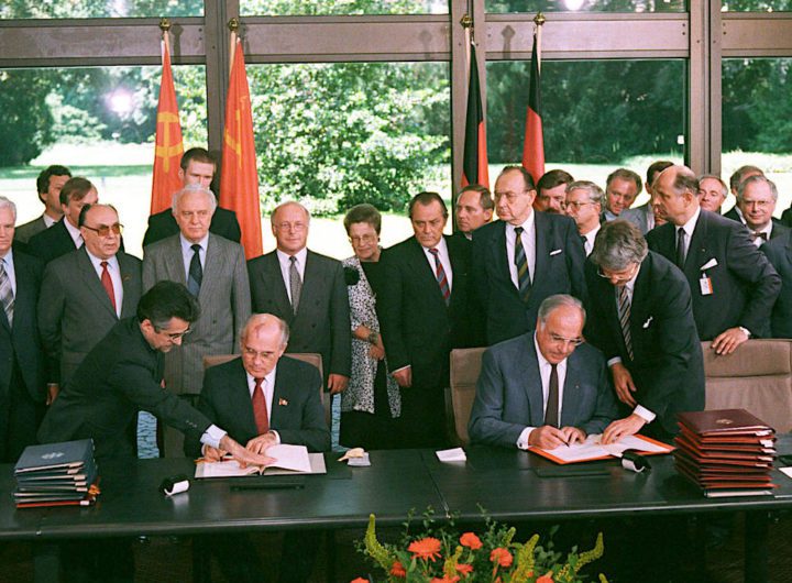 Sowjetischer Staats- und Parteichef Gorbatschow in Bonn 1989