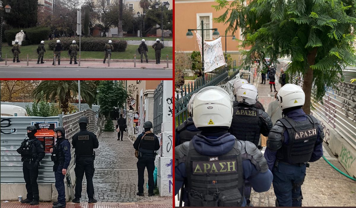 Αστυνομοκρατία στο κέντρο της Αθήνας – Πρακτικές άλλων εποχών από τον Θεοδωρικάκο που επιμένει στο δόγμα «τάξη και ασφάλεια»
