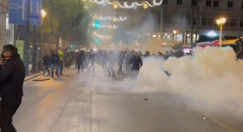 Επίθεση της Αστυνομίας με χημικά στην πορεία της Αθήνας – Ο κόσμος έφτασε στο Σύνταγμα (vid)