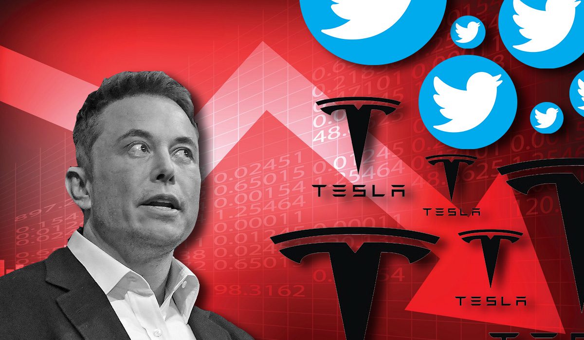 Πως τα τερτίπια του Μασκ με το twitter βούλιαξαν τη μετοχή της Tesla