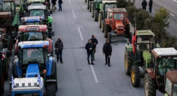 Καρδίτσα: Χημικά σε κινητοποίηση αγροτών και σύγκρουση με την αστυνομία