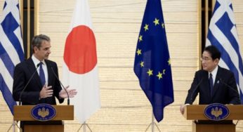 Στο Τόκιο ο Μητσοτάκης, μακριά από την προεκλογική φθορά – Υπέγραψε δήλωση στρατηγικής συνεργασίας με την Ιαπωνία