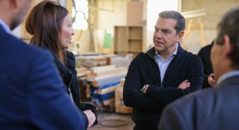 Προεκλογικός Τσίπρας για επιχειρηματικότητα και ακρίβεια: «Να μπει τέλος στην αισχροκέρδεια, να ανασάνει ο εργαζόμενος και οι μικρές και μεσαίες επιχειρήσεις»
