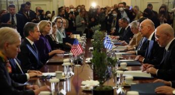Δένδιας και Μπλίνκεν επιβεβαίωσαν την στρατηγική συνεργασία Ελλάδας-ΗΠΑ