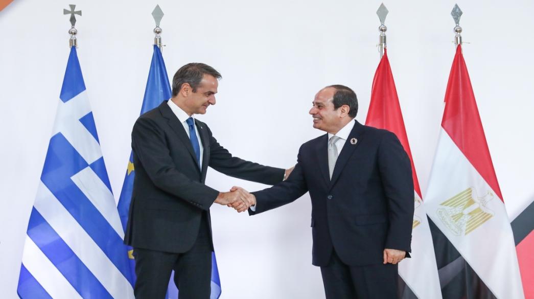 Μητσοτάκης και Αλ Σίσι συμφώνησαν στη σύσταση Ανωτάτου Συμβουλίου Συνεργασίας Ελλάδας- Αιγύπτου