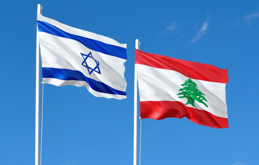 λιβανος-ισραηλ-σημαίες