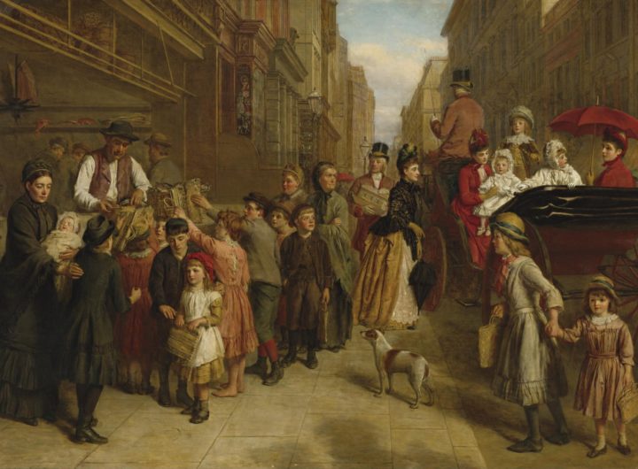 William Powell Frith - Poverty and Wealth (1888)